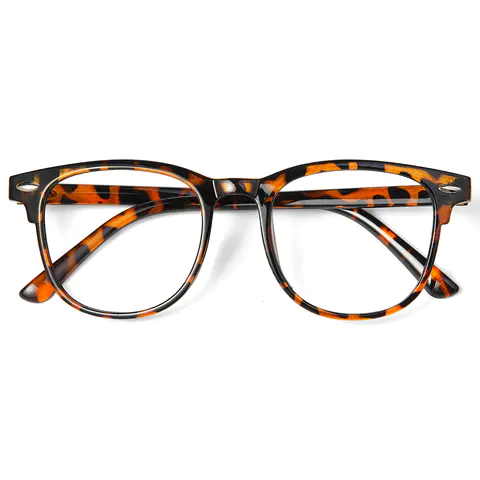 Square Tortoiseshell Eyeglasses