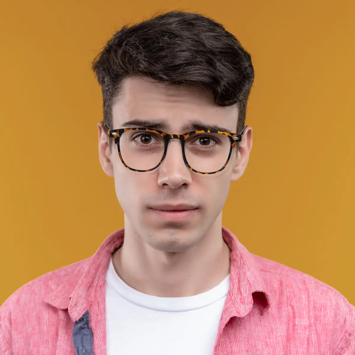 Square Tortoiseshell Eyeglasses