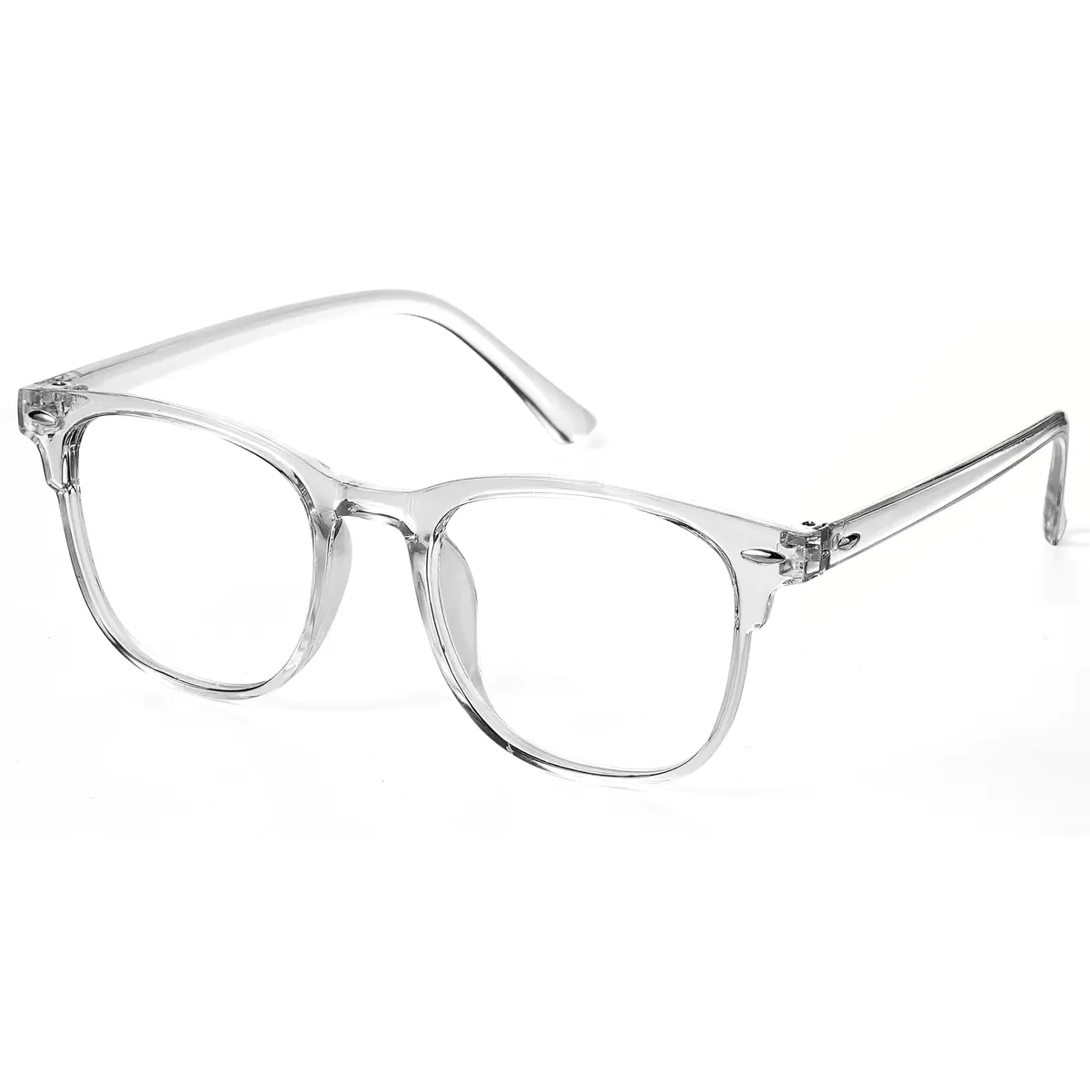 Square Clear Eyeglasses