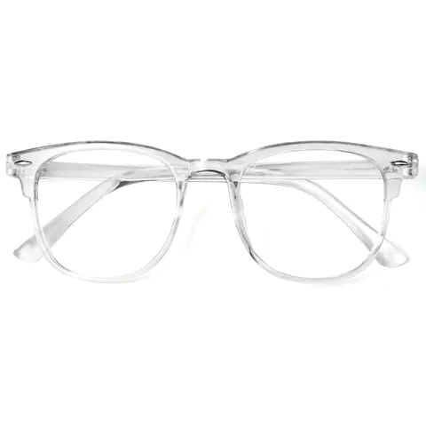 Square Clear Eyeglasses