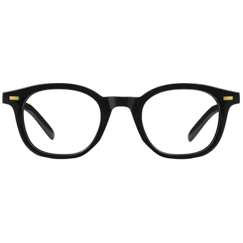 Square Black Eyeglasses