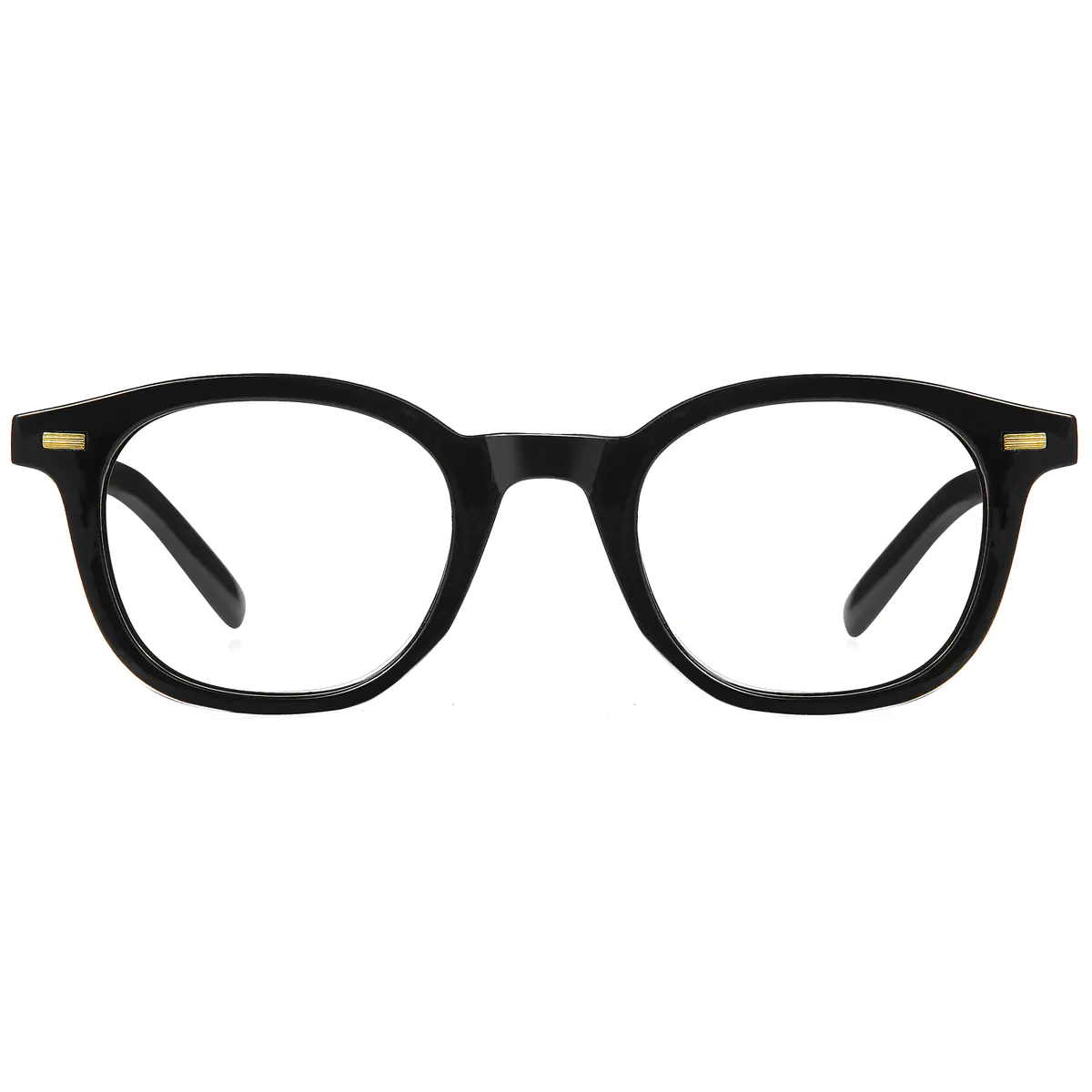 Square Black Eyeglasses