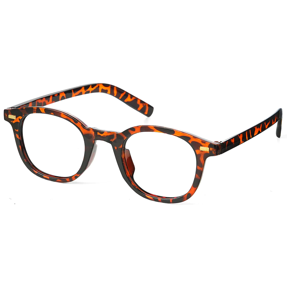 Square Tortoiseshell Eyeglasses