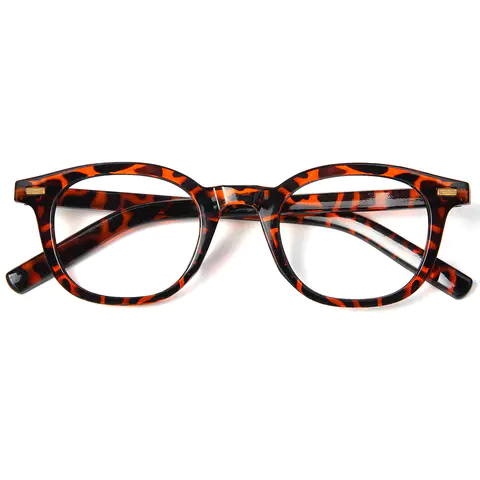Square Tortoiseshell Eyeglasses