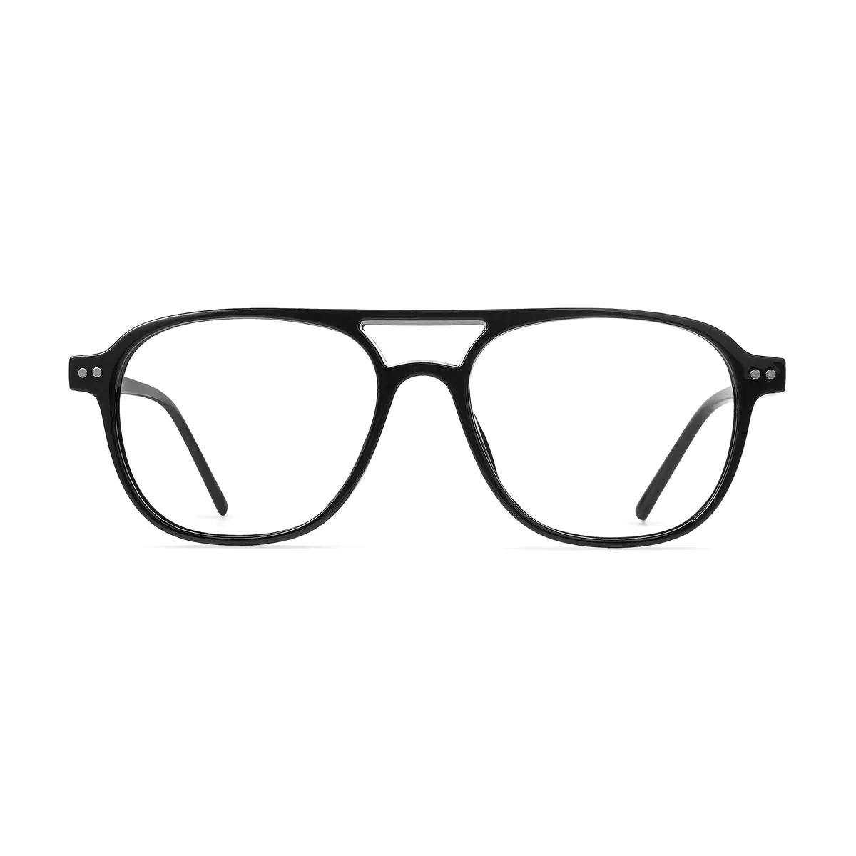 Aviator Black Eyeglasses