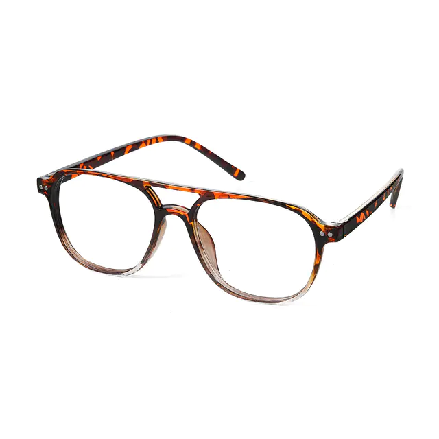 Aviator Tortoiseshell Eyeglasses