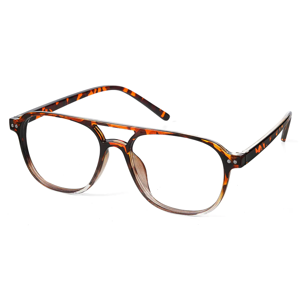Aviator Tortoiseshell Eyeglasses