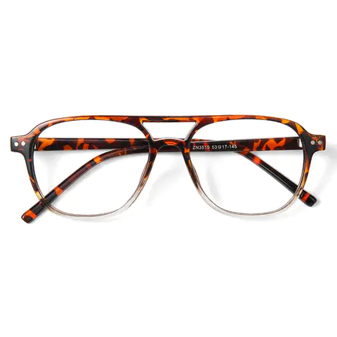 Aviator Tortoiseshell Eyeglasses