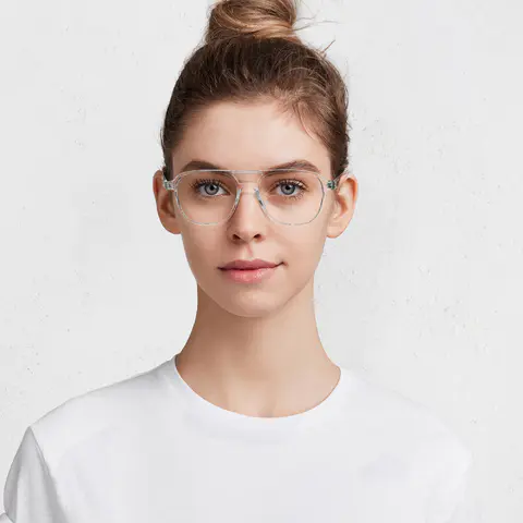 Aviator Clear Eyeglasses