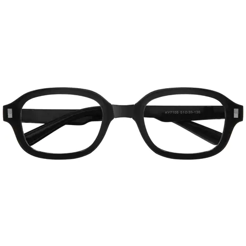 Rectangle Black Eyeglasses