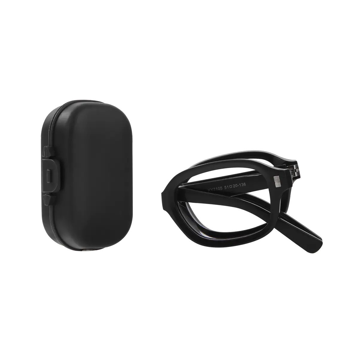 Rectangle Black Eyeglasses