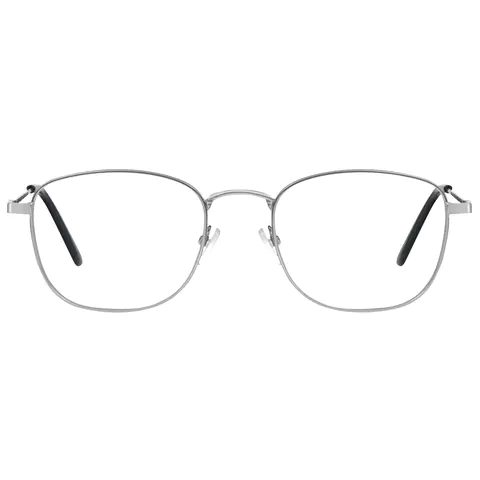Square Silver Eyeglasses