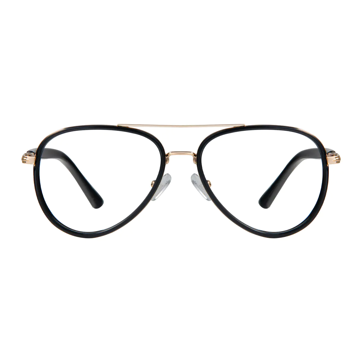 Aviator Black Eyeglasses