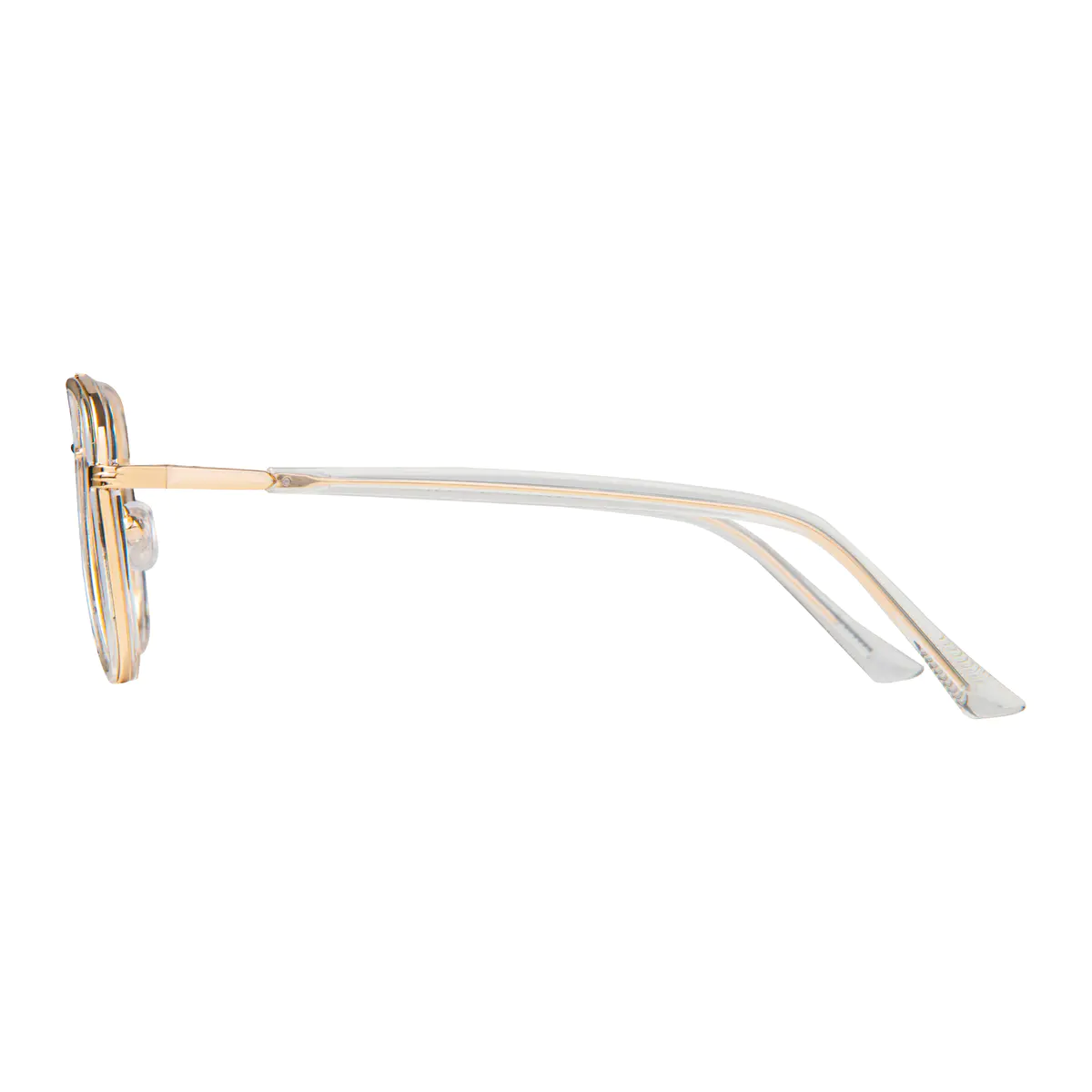 Aviator Gold Eyeglasses