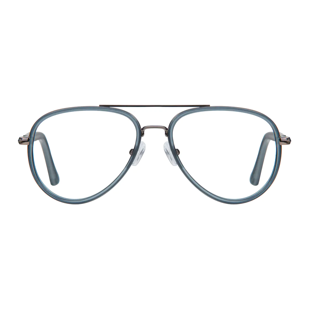 Aviator Light Blue Eyeglasses