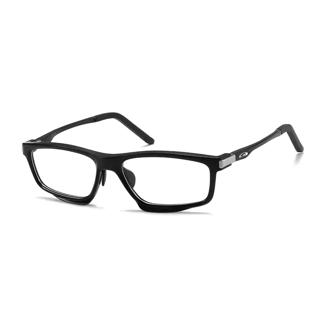 Rectangle Black Eyeglasses