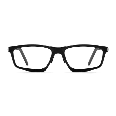 Rectangle Black Eyeglasses