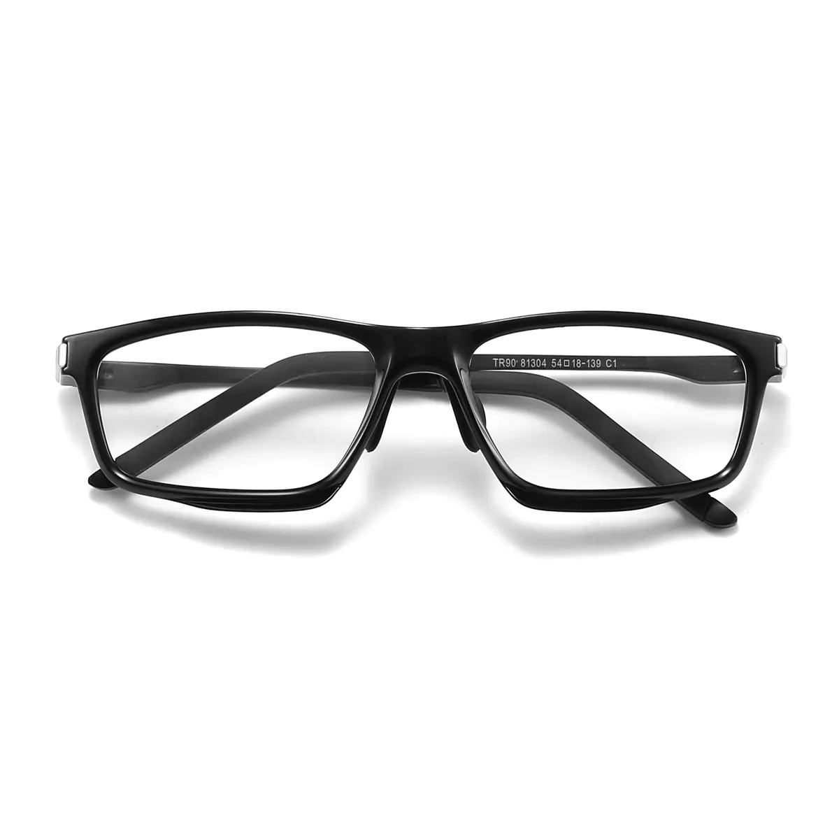 Rectangle Black Eyeglasses
