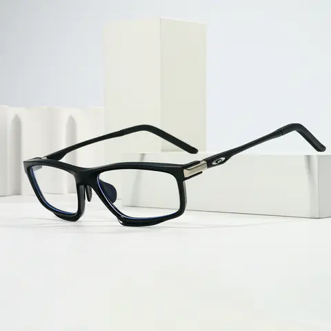 Rectangle Black Eyeglasses