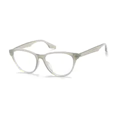 Cat-eye Transparent Gray Eyeglasses