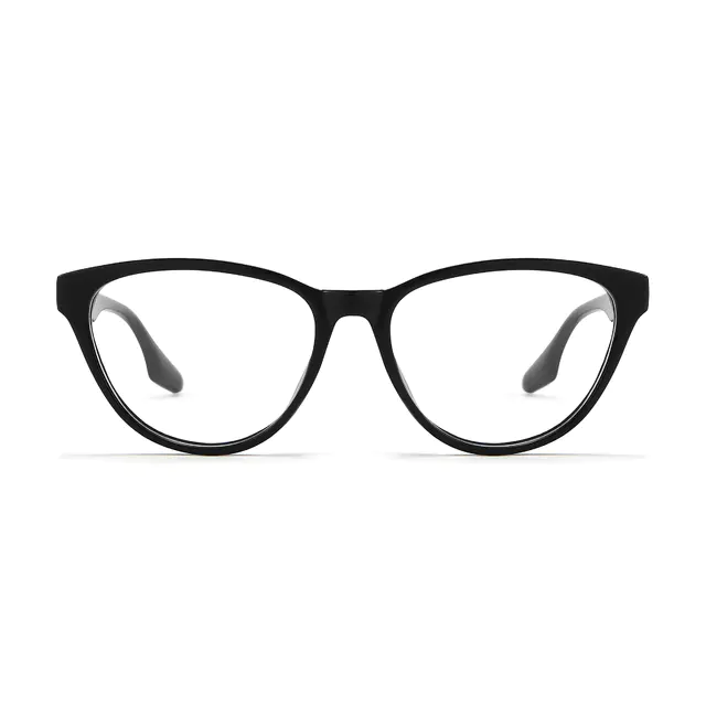 Cat-eye Black Eyeglasses