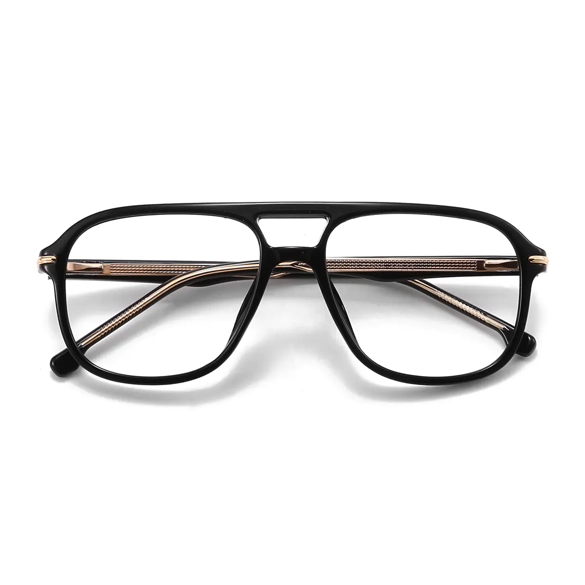 Aviator Black Eyeglasses