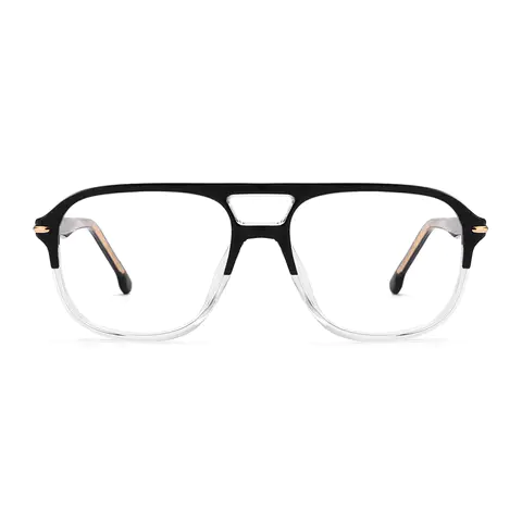 Aviator Black/White Eyeglasses
