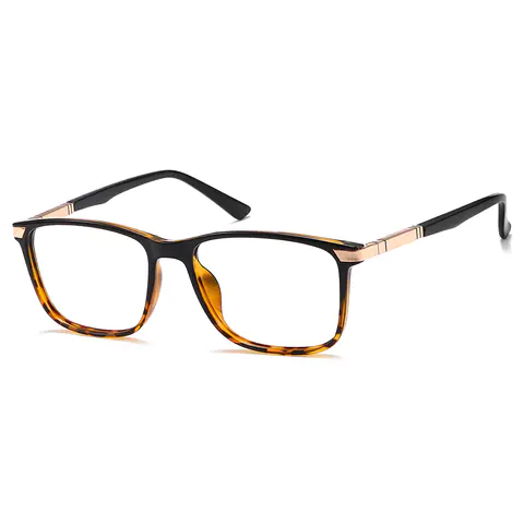 Rectangle Black/Tortoiseshell Eyeglasses