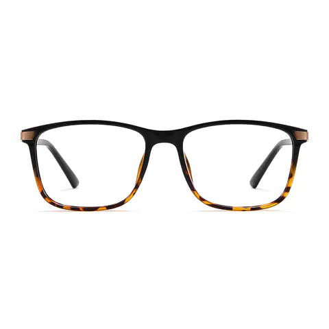 Rectangle Black/Tortoiseshell Eyeglasses