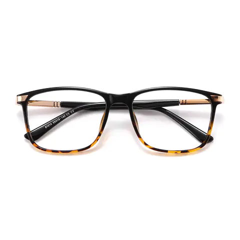 Rectangle Black/Tortoiseshell Eyeglasses