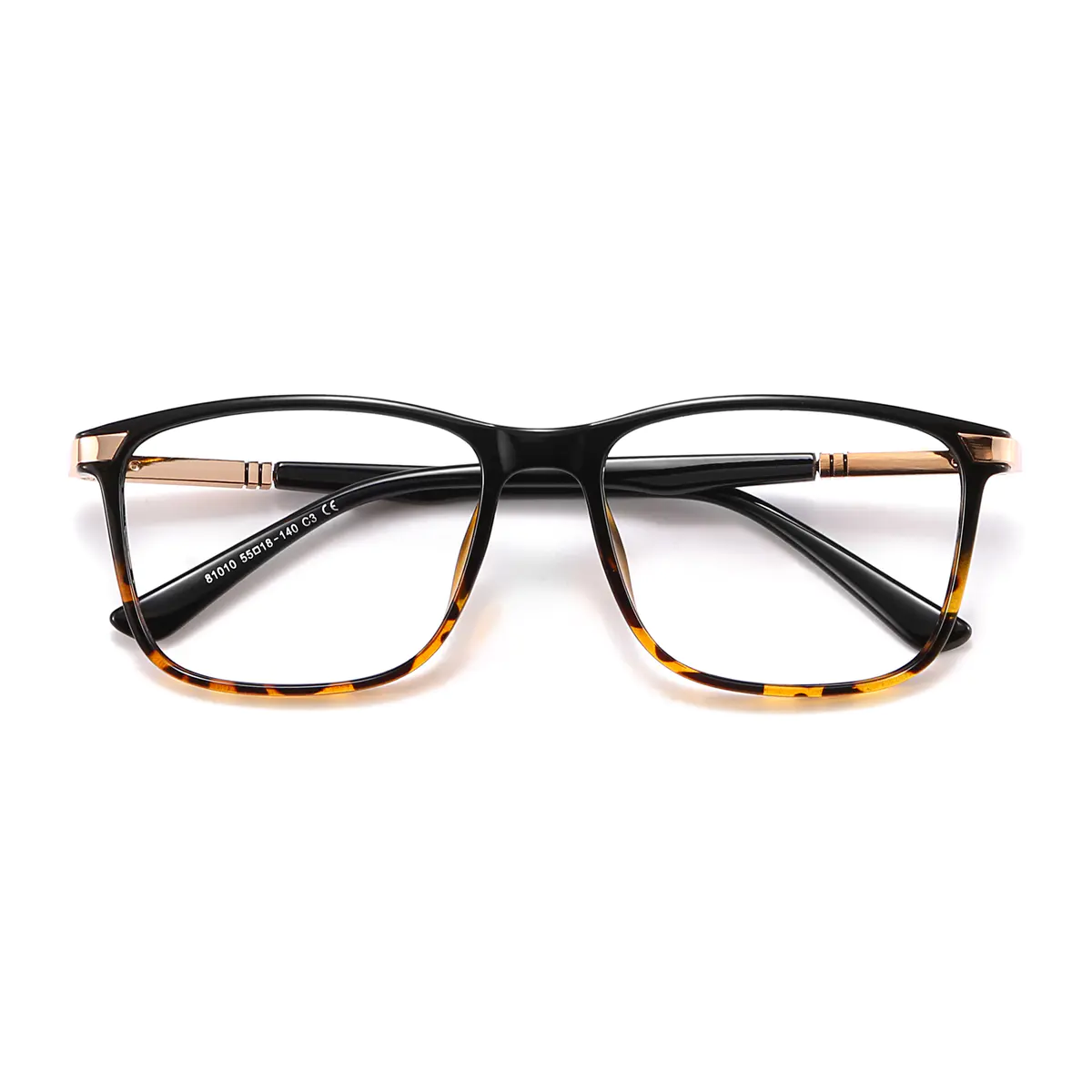 Rectangle Black/Tortoiseshell Eyeglasses