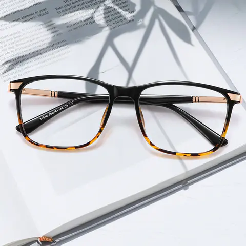 Rectangle Black/Tortoiseshell Eyeglasses