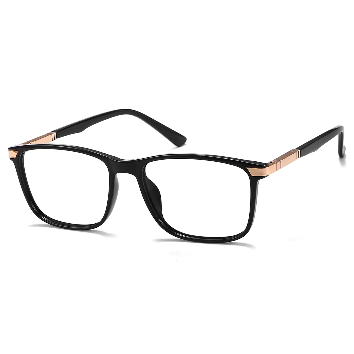 Rectangle Black Eyeglasses