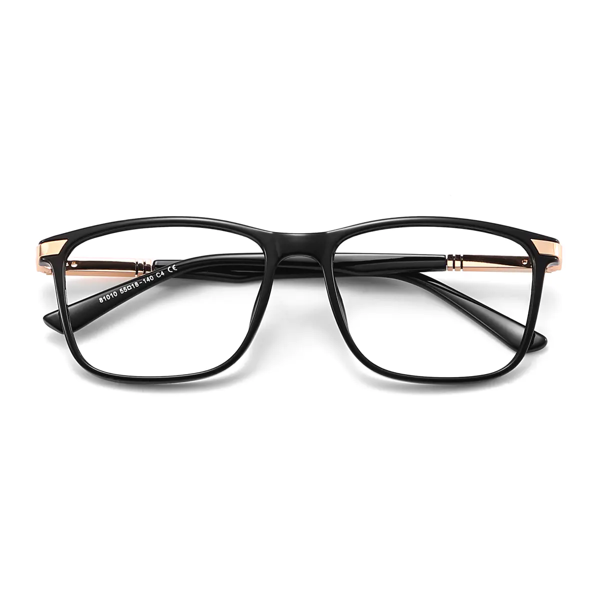Rectangle Black Eyeglasses