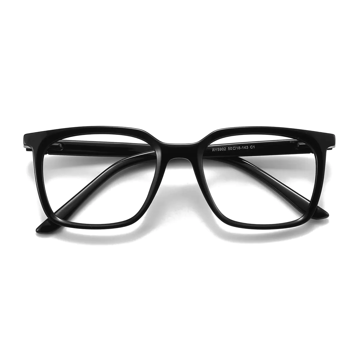 Square Black Eyeglasses
