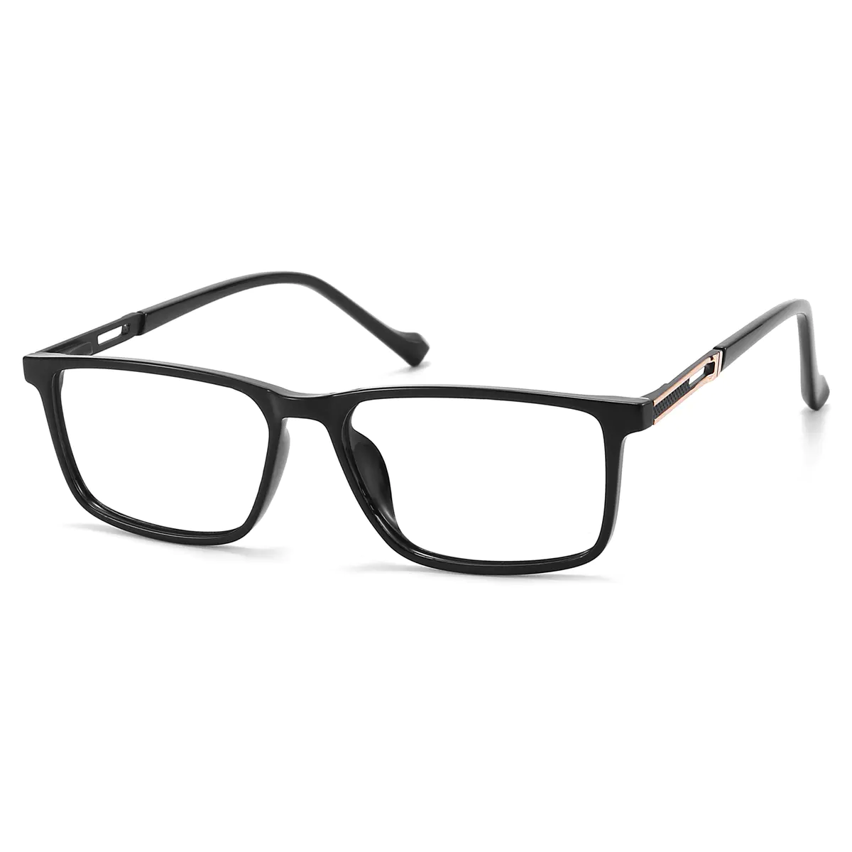 Rectangle Black Eyeglasses