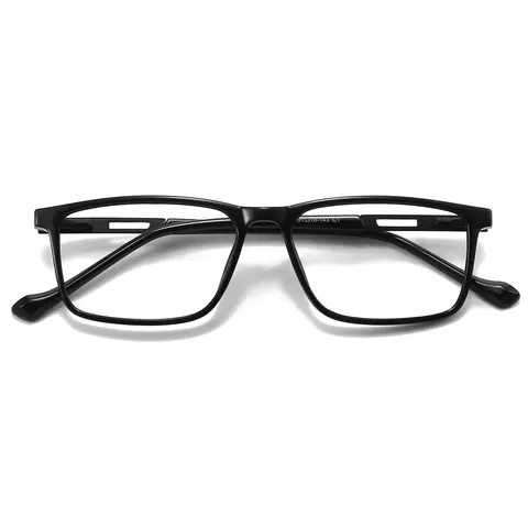 Rectangle Black Eyeglasses