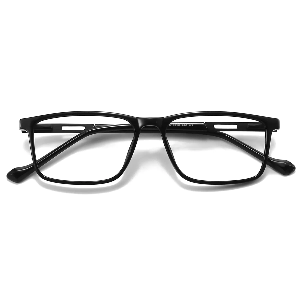 Rectangle Black Eyeglasses