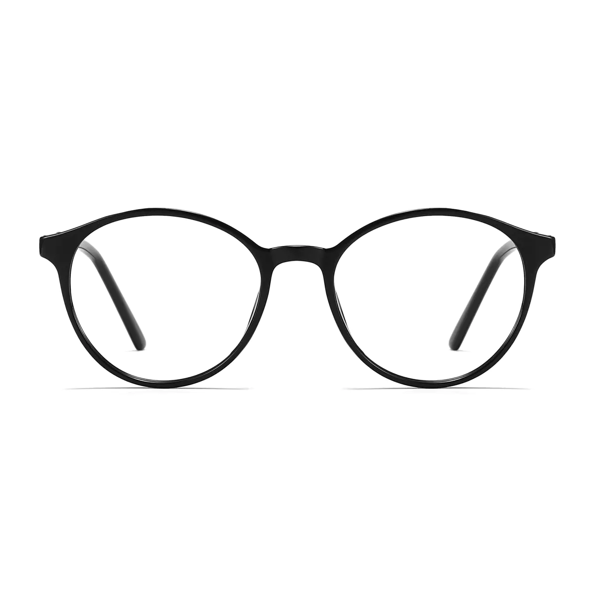 Round Black Glasses