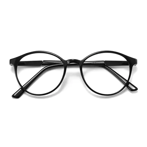 Round Black Glasses
