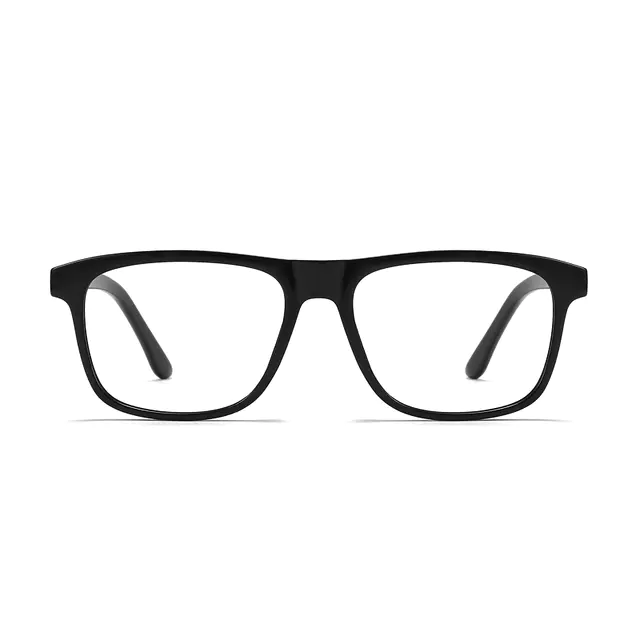 Rectangle Black Eyeglasses