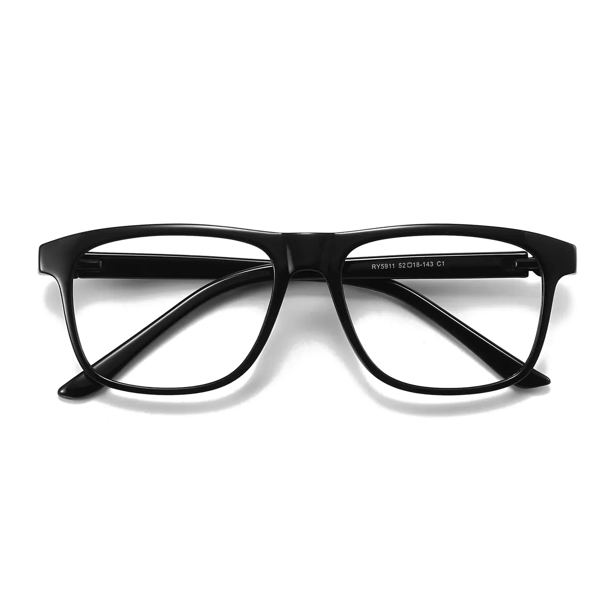 Rectangle Black Eyeglasses