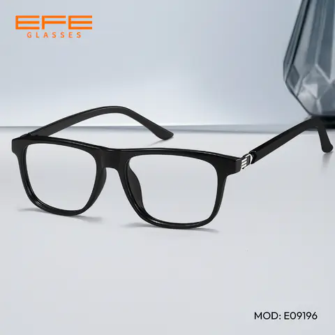 Rectangle Transparent Gray Eyeglasses