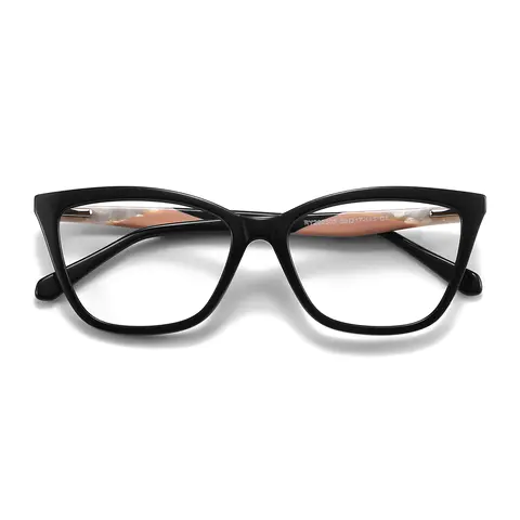 Cat-eye Black Eyeglasses