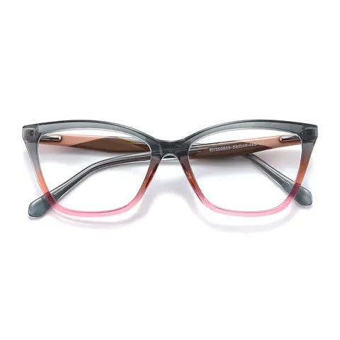 Cat-eye Gradient Pink Eyeglasses