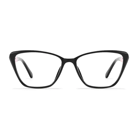 Cat-eye Black Eyeglasses