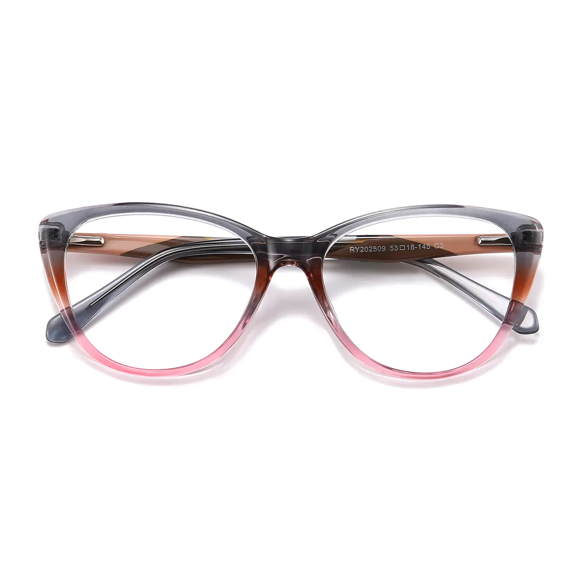 Cat-eye Gradient Pink Eyeglasses