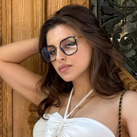 Square Black Glasses