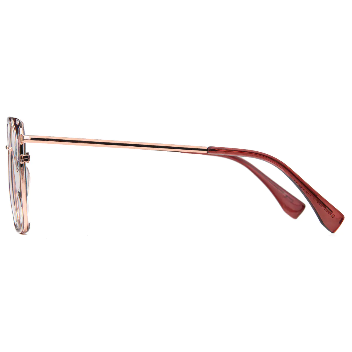 Square Red Glasses
