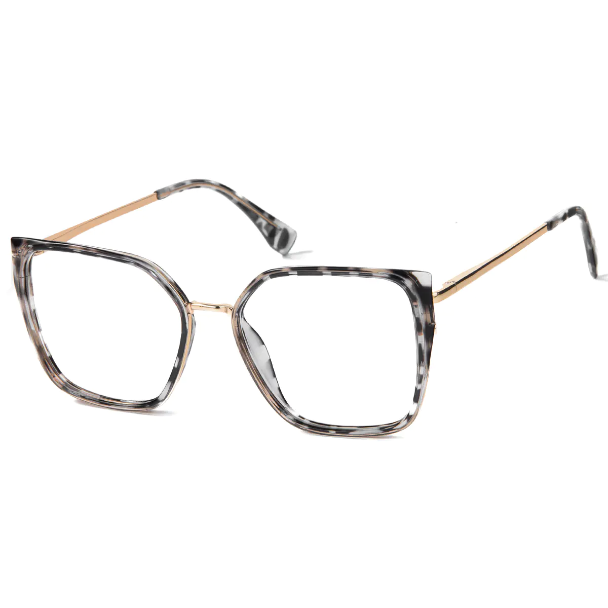 Square Ivory Tortoiseshell